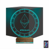 Kirppi 3d Lamba Crypto Ethereum Coin Masa Gece Lambası