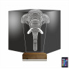 Kirppi 3d Lamba Fil V2 Masa Gece Lambası