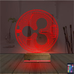 Kirppi 3d Lamba Crypto Ripple Xrp Coin Masa Gece Lambası