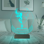 Kirppi 3d Lamba Crypto Bitcoin Btc Coin Kripto Finans Masa Gece Lambası