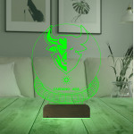 Kirppi 3d Lamba Crypto Cardano Ada Coin Kripto Finans Masa Gece Lambası