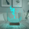 Kirppi 3d Lamba Crypto Ethereum Eth Coin Kripto Finans Masa Gece Lambası