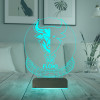 Kirppi 3d Lamba Crypto Floki Coin Kripto Finans V1 Masa Gece Lambası