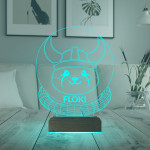 Kirppi 3d Lamba Crypto Floki Coin Kripto Finans V2 Masa Gece Lambası
