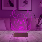 Kirppi 3d Lamba Crypto Floki Coin Kripto Finans V2 Masa Gece Lambası