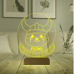Kirppi 3d Lamba Crypto Floki Coin Kripto Finans V2 Masa Gece Lambası