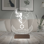 Kirppi 3d Lamba Crypto Polkadot Dot Coin Kripto Finans Masa Gece Lambası