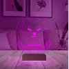 Kirppi 3d Lamba Crypto Shiba Inu Coin Kripto Finans v2 Masa Gece Lambası