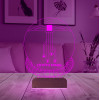 Kirppi 3d Lamba Crypto Miner Mining Madenci Kripto Finans Masa Gece Lambası