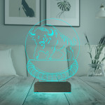 Kirppi 3d Lamba Bufalo Tasarım Masa Gece Lambası