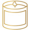 Tealight Mumluk - Düz Tealight Mumluk - Düz