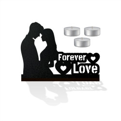 Kirppi Tealight Ahşap Mu..