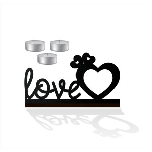 Kirppi Tealight Ahşap Mu..