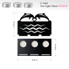 Kirppi Tealight Ahşap Mumluk Şamdan - KRPPTMD007