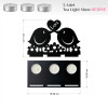 Kirppi Tealight Ahşap Mumluk Şamdan - KRPPTMD008
